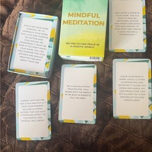 Mindful Meditation Card Set